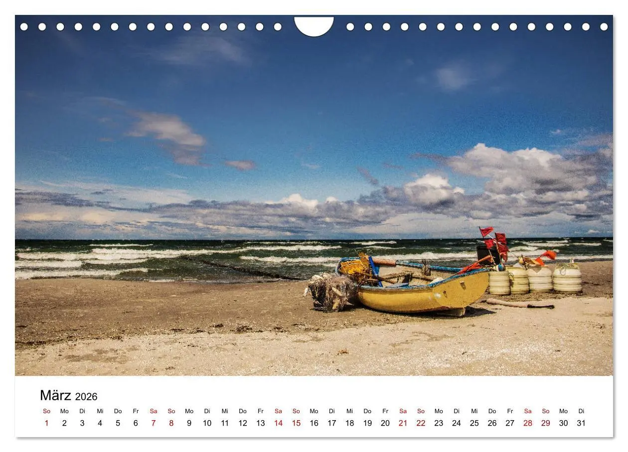 Bild: 9783457903094 | Ein Tag auf der Insel Hiddensee (Wandkalender 2026 DIN A4 quer),...