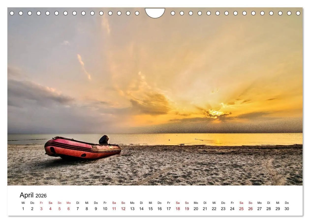 Bild: 9783457903094 | Ein Tag auf der Insel Hiddensee (Wandkalender 2026 DIN A4 quer),...