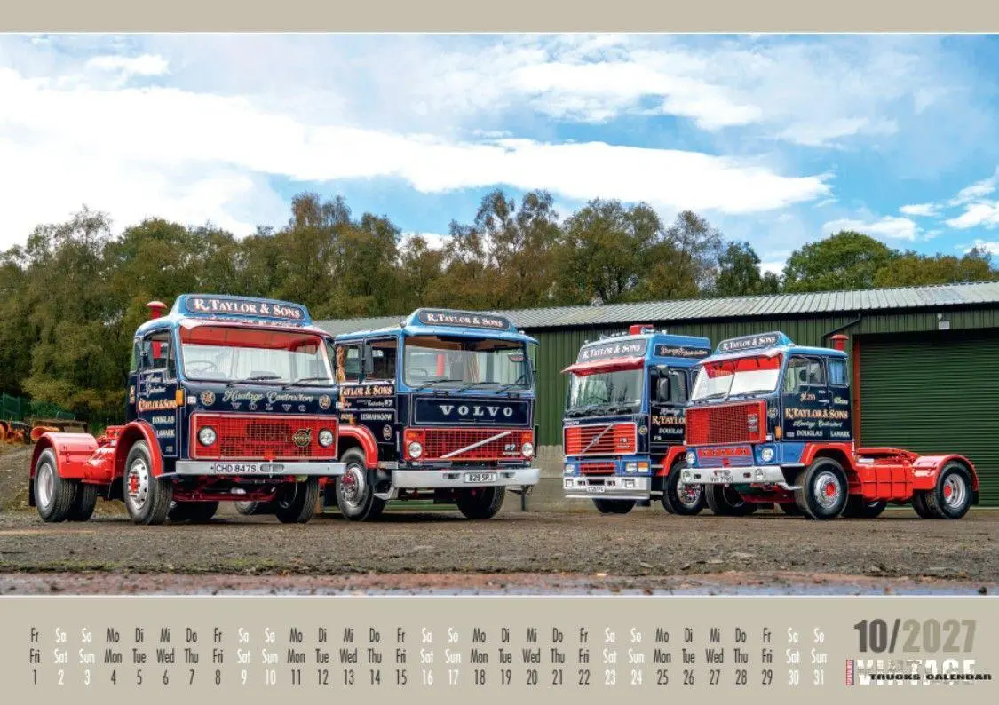 Bild: 9783613323094 | Vintage Trucks Kalender 2027 | Kalender | 14 S. | Deutsch | 2027