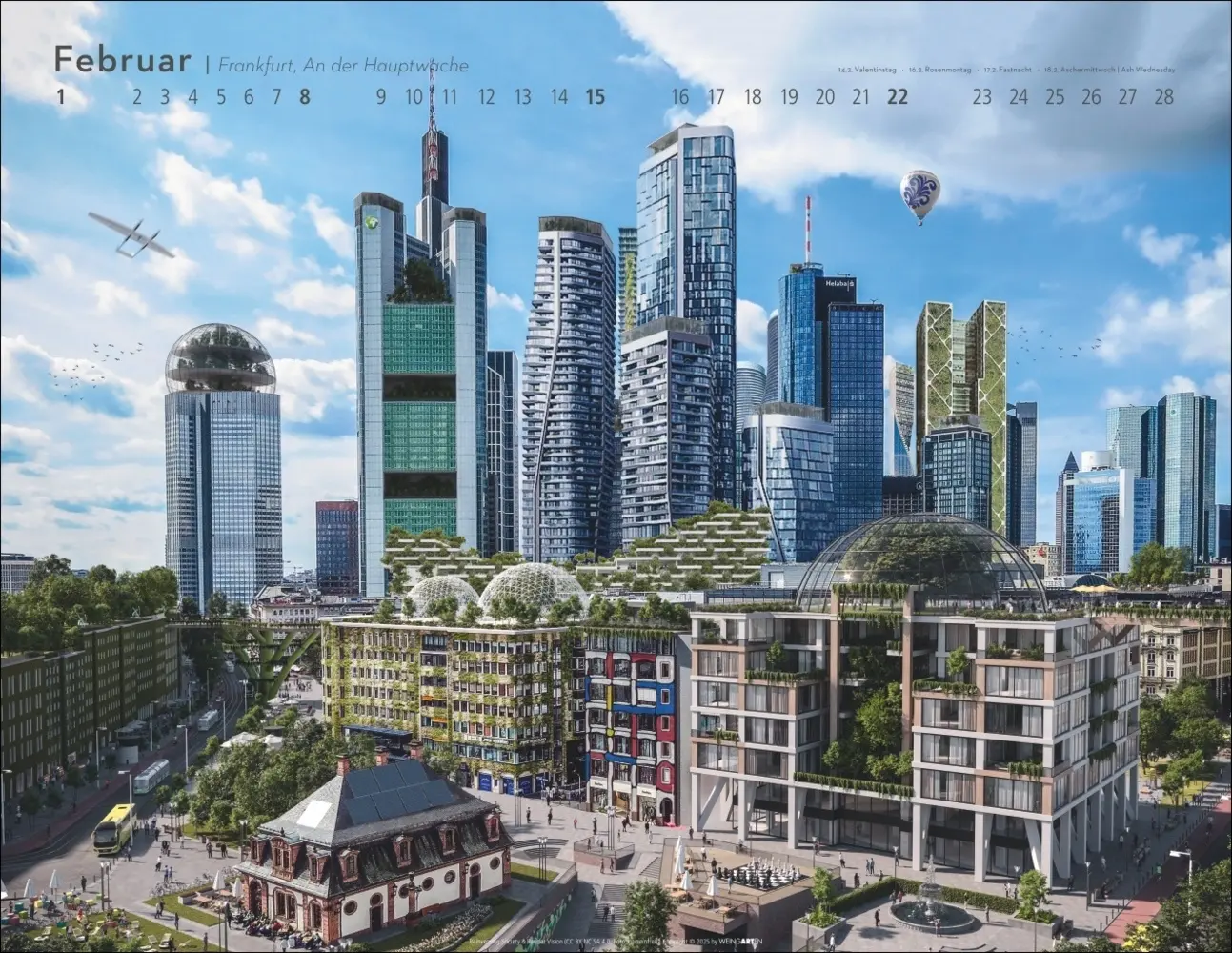 Bild: 9783839903094 | Green Cities Kalender 2026 - Eine Reise in die Welt von morgen | 14 S.