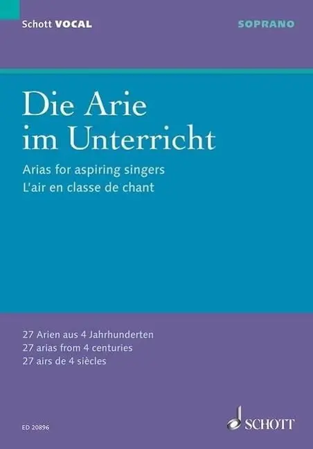 Cover: 9790001173094 | Die Arie im Unterricht | Claudia Eder | Buch | 100 S. | Deutsch | 2012