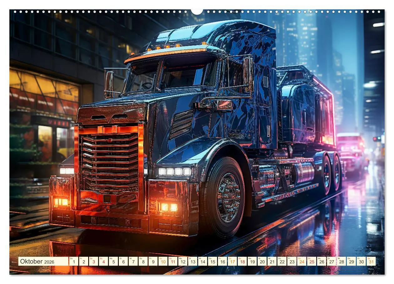 Bild: 9783457513194 | Truck Fantasien (hochwertiger Premium Wandkalender 2026 DIN A2...