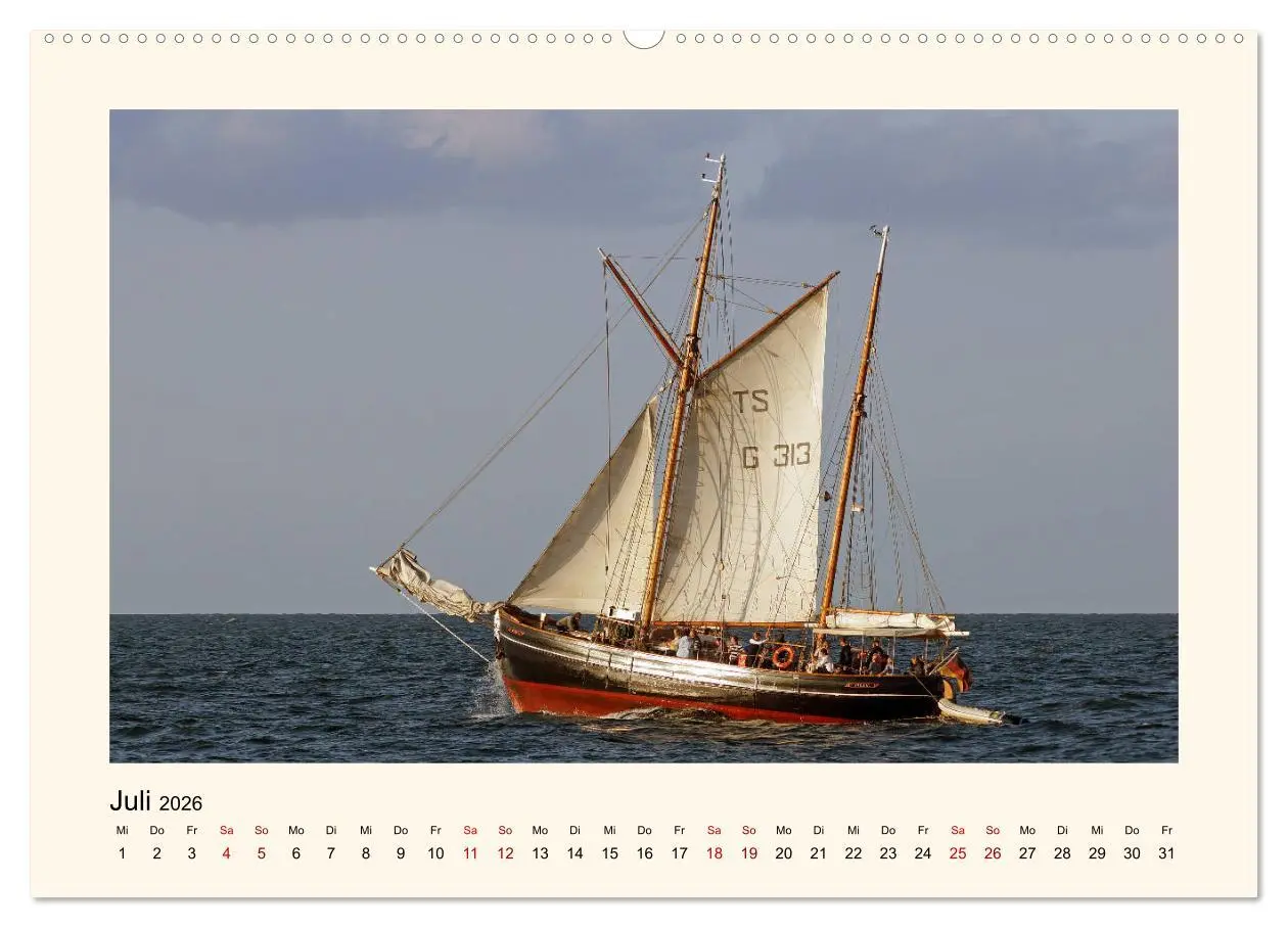 Bild: 9783457823194 | Unter vollen Segeln Traditionssegler auf der Ostsee (Wandkalender...