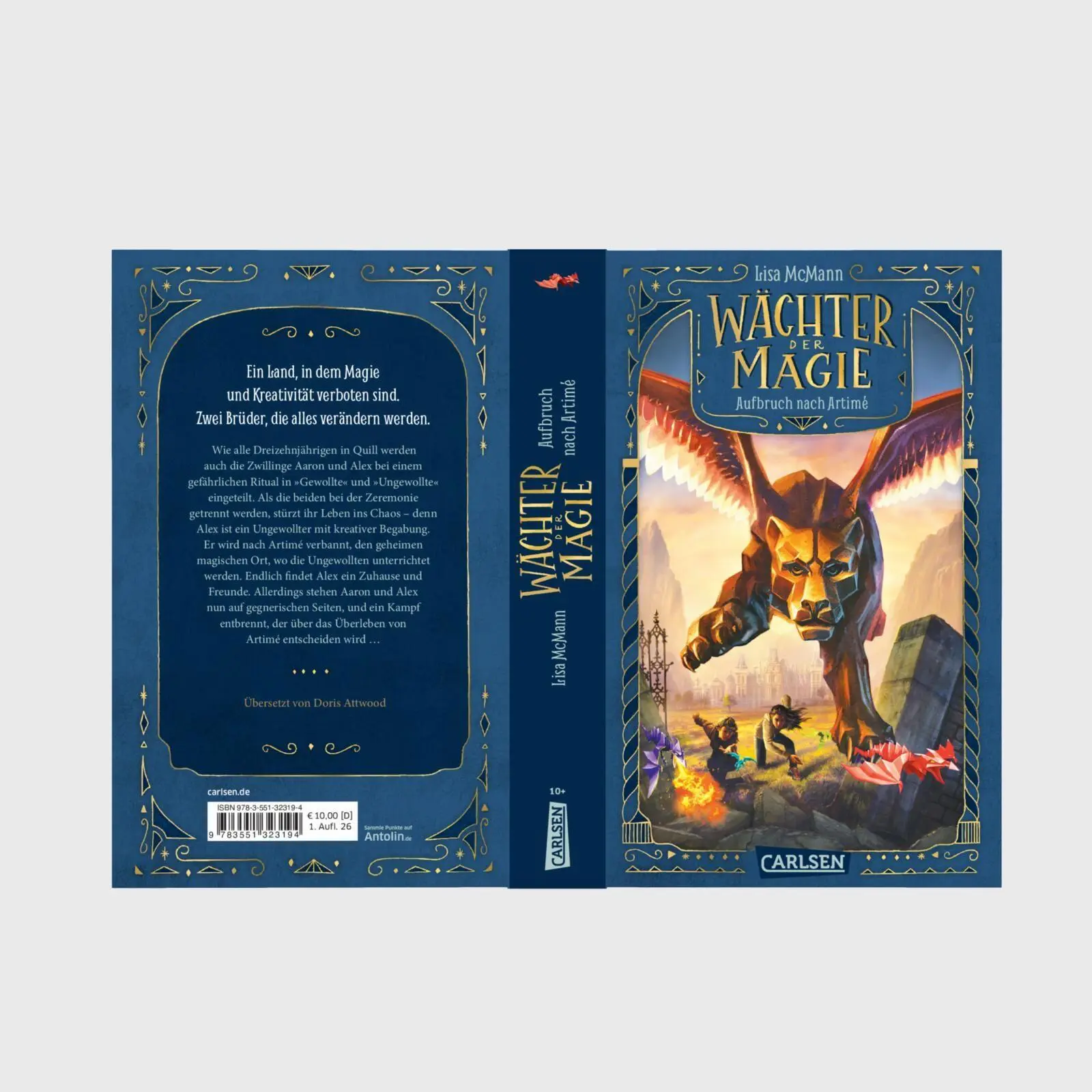 Bild: 9783551323194 | Wächter der Magie 1: Aufbruch nach Artimé | Lisa McMann | Taschenbuch