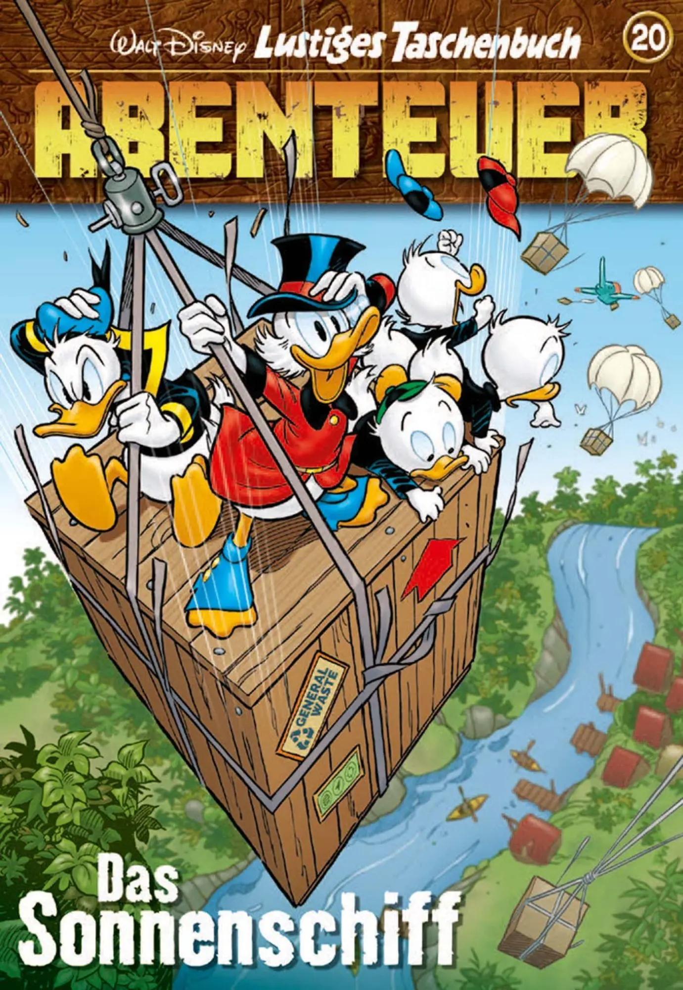 Cover: 9783841323194 | Lustiges Taschenbuch Abenteuer 20 | Das Sonnenschiff | Disney | Buch