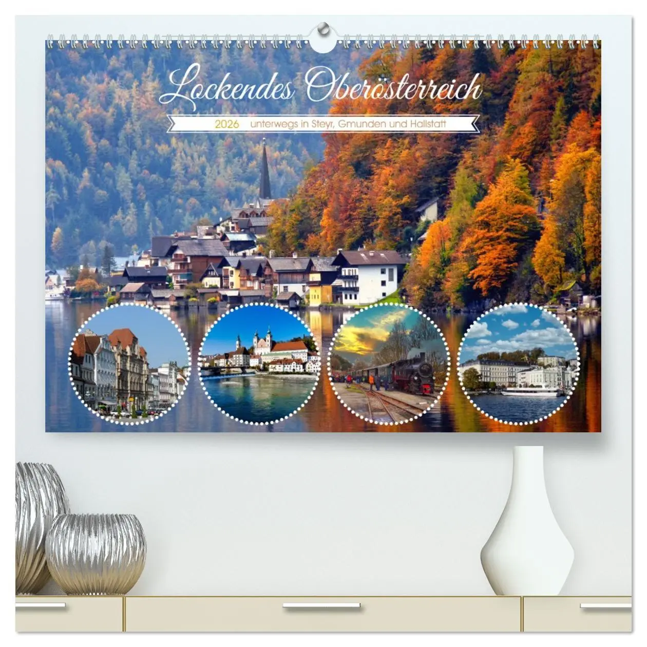 Cover: 9783457433294 | Lockendes Oberösterreich (hochwertiger Premium Wandkalender 2026...