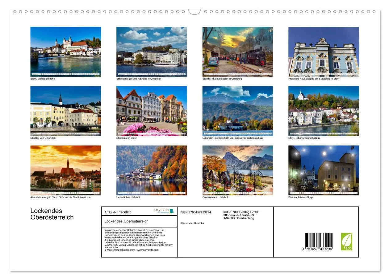 Bild: 9783457433294 | Lockendes Oberösterreich (hochwertiger Premium Wandkalender 2026...