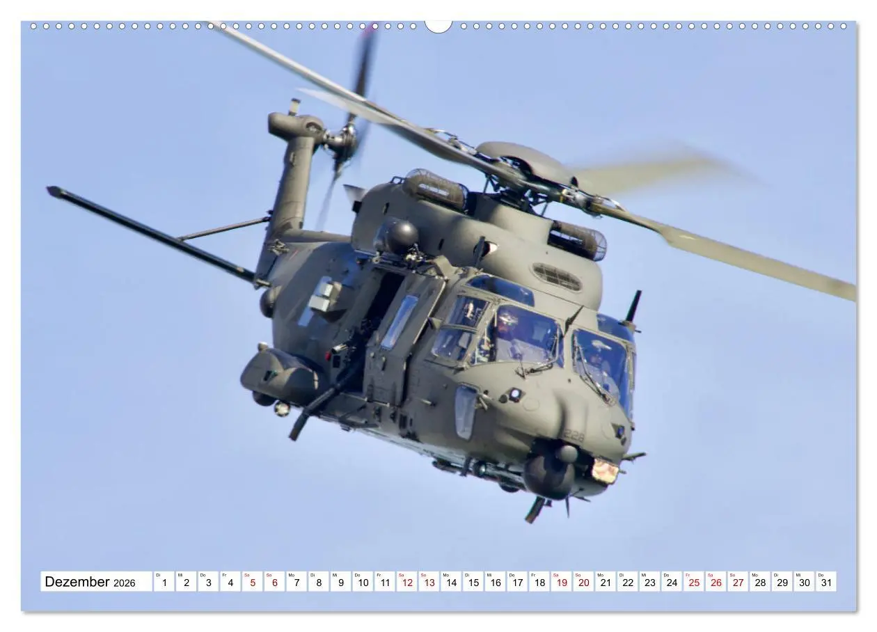 Bild: 9783457673294 | Hubschrauber in Action (hochwertiger Premium Wandkalender 2026 DIN...