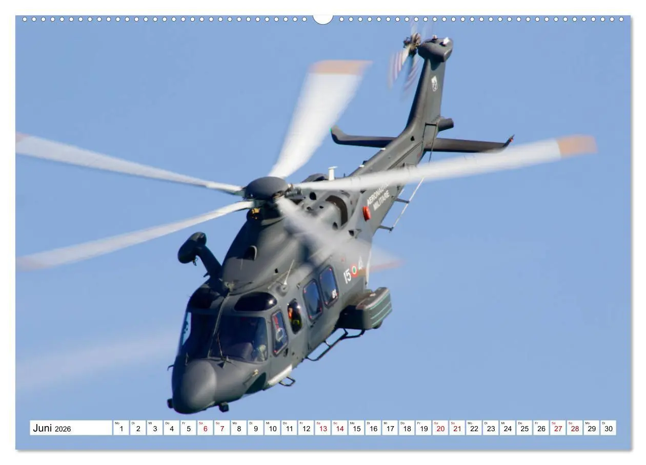 Bild: 9783457673294 | Hubschrauber in Action (hochwertiger Premium Wandkalender 2026 DIN...