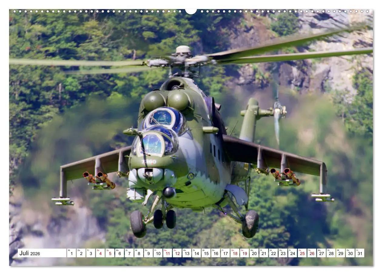 Bild: 9783457673294 | Hubschrauber in Action (hochwertiger Premium Wandkalender 2026 DIN...