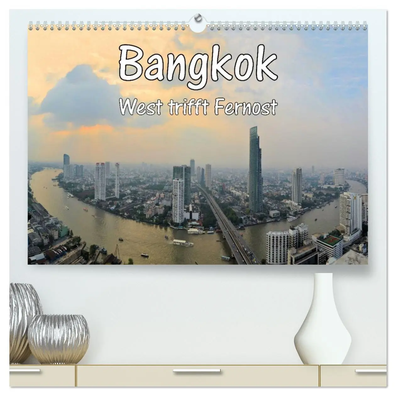 Cover: 9783457983294 | Bangkok: West trifft Fernost (hochwertiger Premium Wandkalender...
