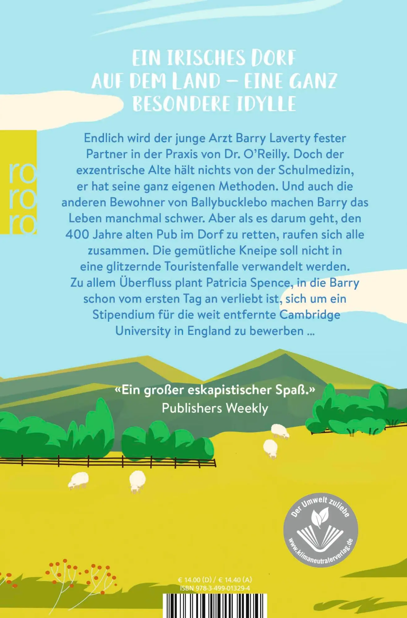 Rückseite: 9783499013294 | Neues vom irischen Landarzt | Patrick Taylor | Taschenbuch | 480 S.