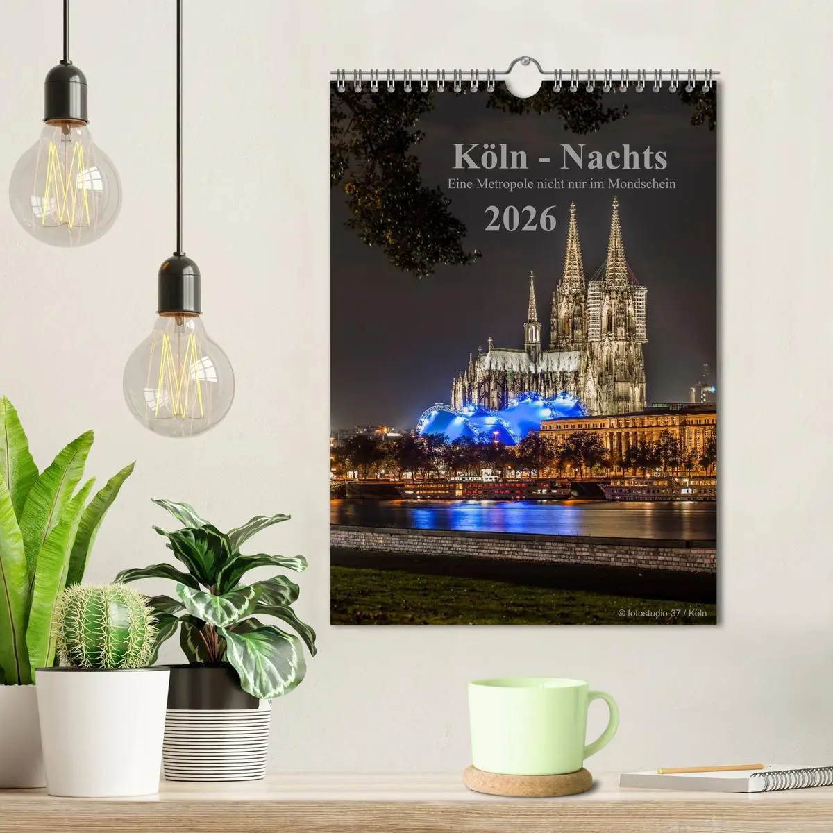 Bild: 9783516453294 | Köln-Nachts - Eine Metropole nicht nur im Mondschein (Wandkalender...