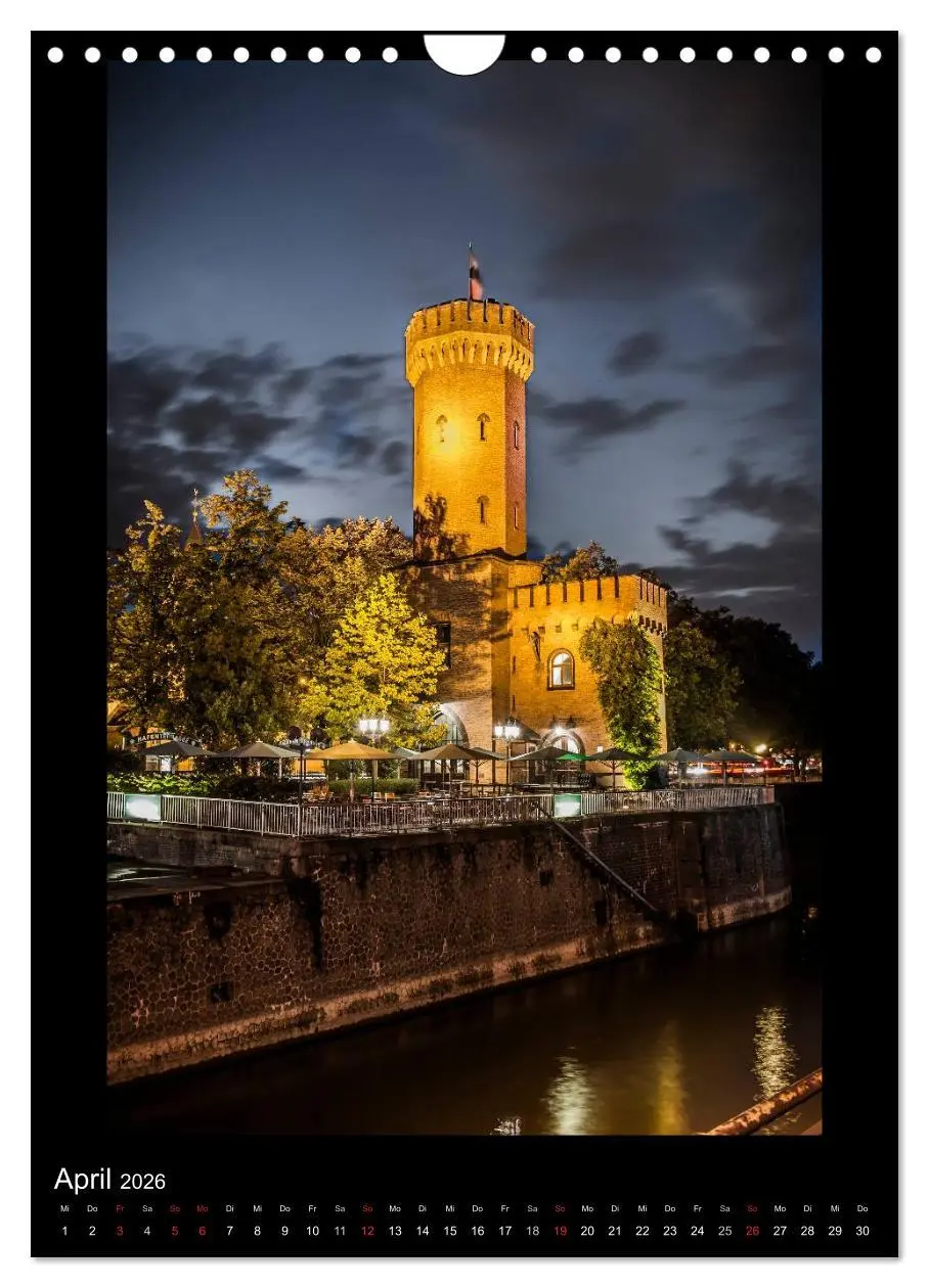 Bild: 9783516453294 | Köln-Nachts - Eine Metropole nicht nur im Mondschein (Wandkalender...