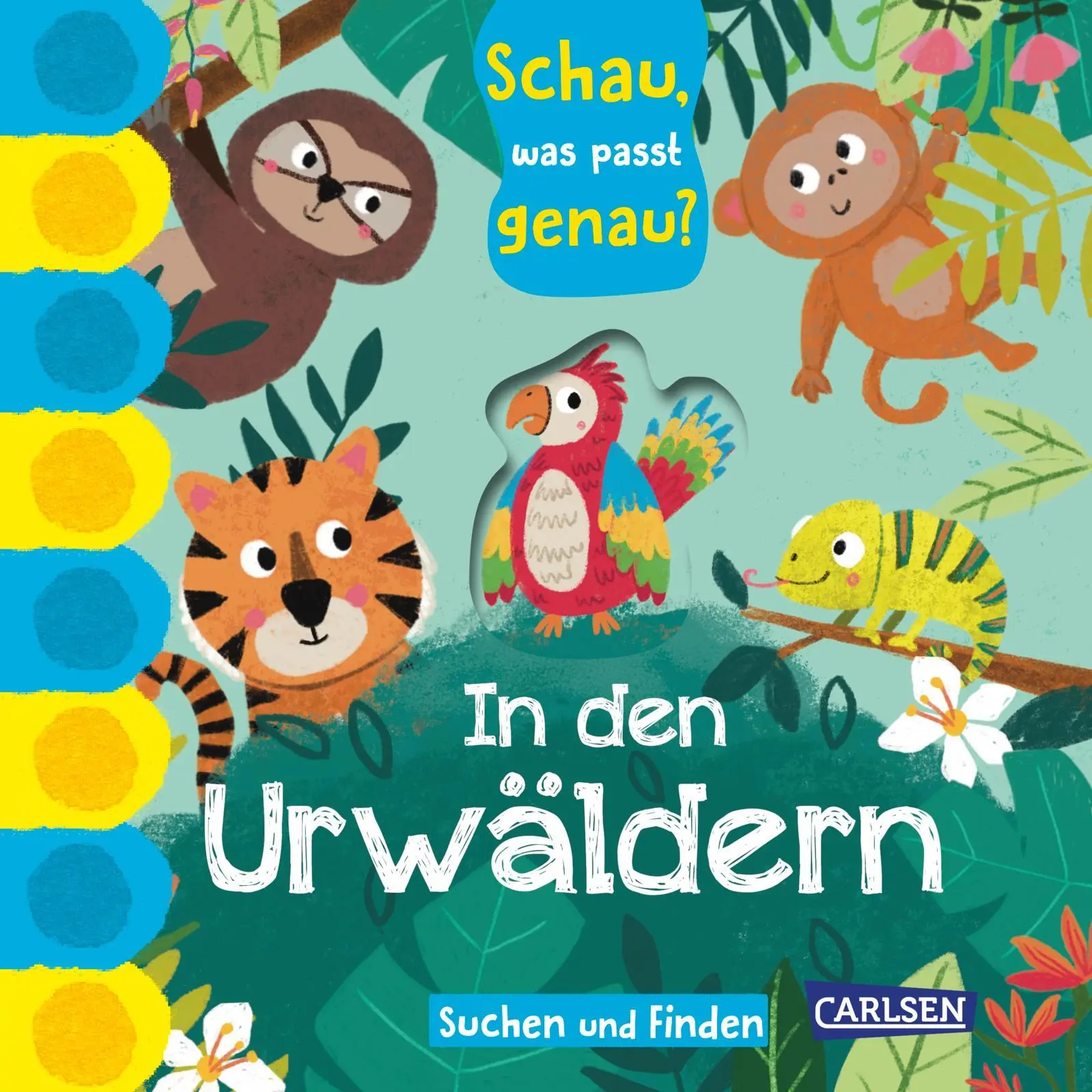 Cover: 9783551173294 | Schau, was passt genau? In den Urwäldern | Julia Hofmann | Buch | 2024