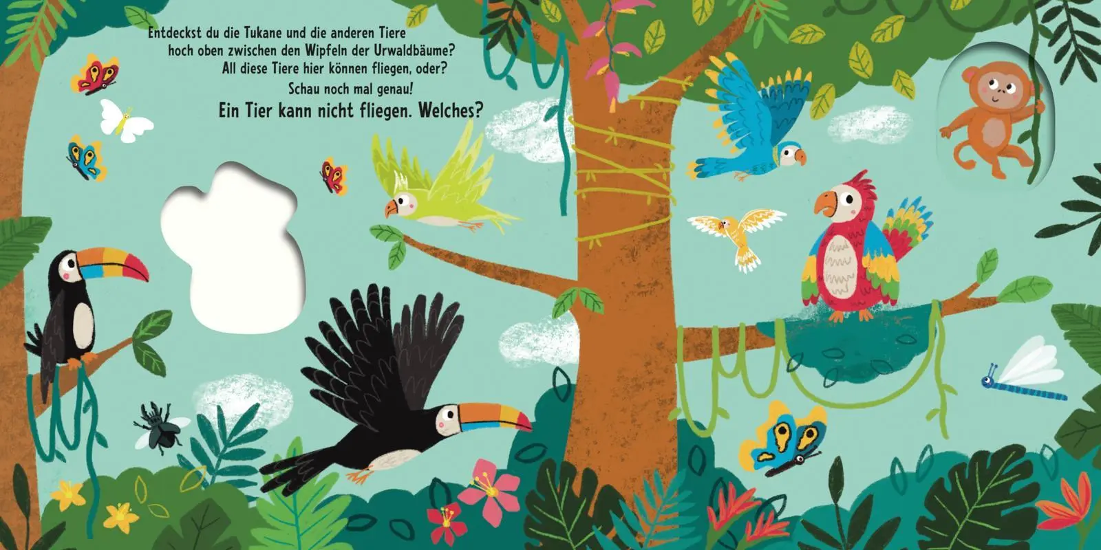 Bild: 9783551173294 | Schau, was passt genau? In den Urwäldern | Julia Hofmann | Buch | 2024