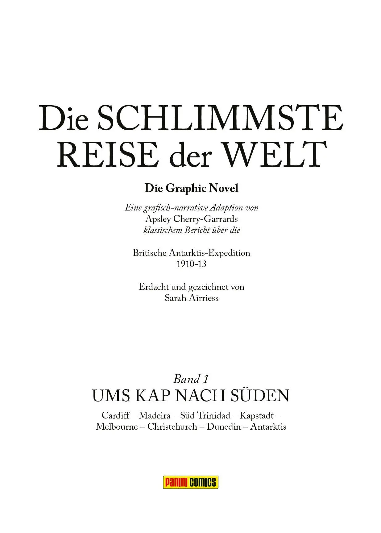 Bild: 9783741633294 | Die schlimmste Reise der Welt - Die Graphic Novel | Airriess (u. a.)