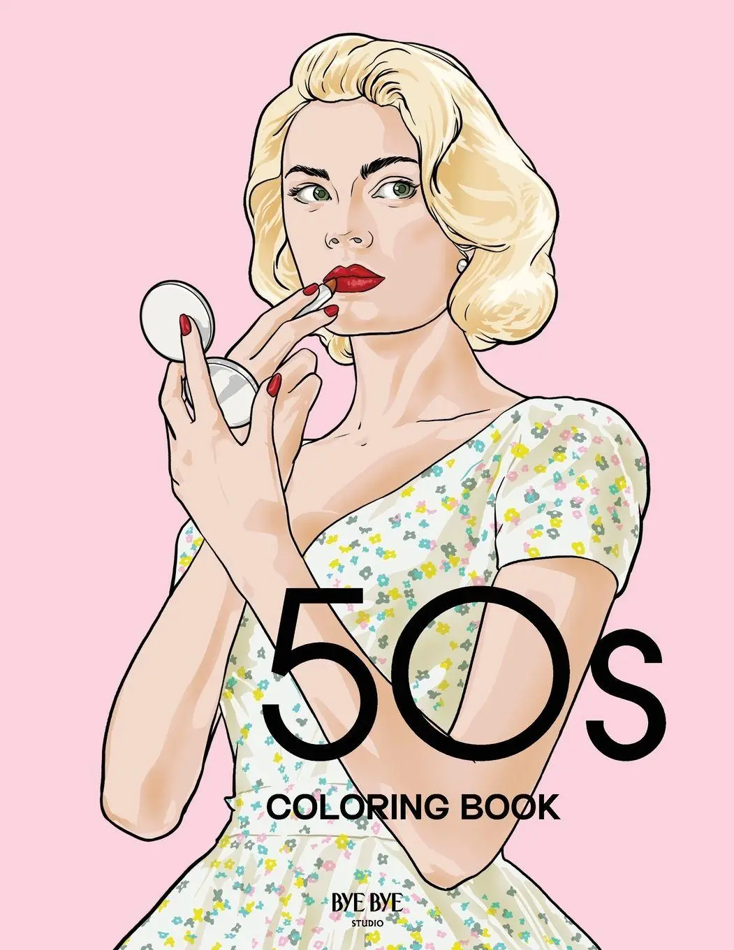 Cover: 9783907433294 | 50s Coloring Book | A Fashion Coloring book for adults and teens