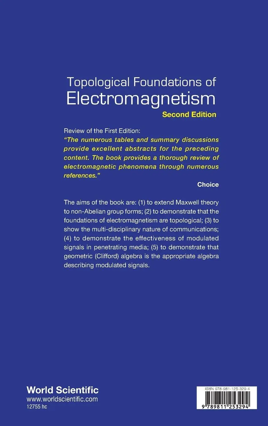 Rückseite: 9789811253294 | TOPOLOG FOUND ELECTROMAG (2ND ED) | Terence William Barrett | Buch