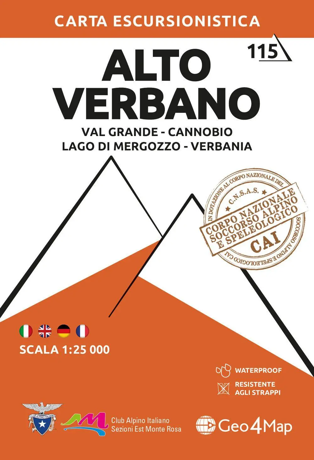 Cover: 9791281223394 | 115. Alto Verbano Val Grande, Cannobio, Lago Di Mergozzo, Verbania....