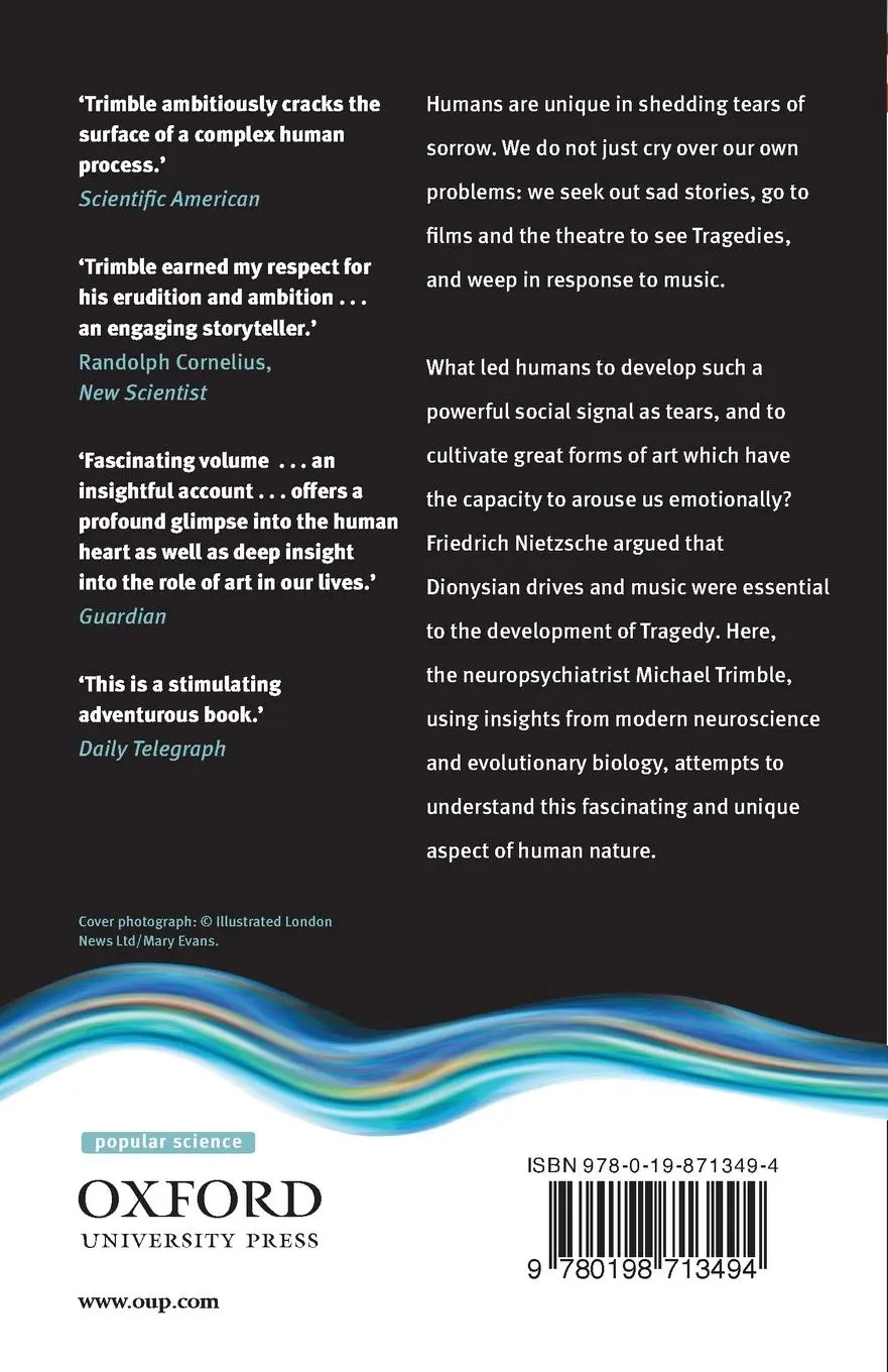 Rückseite: 9780198713494 | Why Humans Like to Cry | Tragedy, Evolution, and the Brain | Trimble