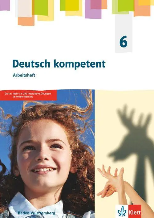 Cover: 9783123163494 | Deutsch kompetent 6. Arbeitsheft mit Medien Klasse 6. Ausgabe für...