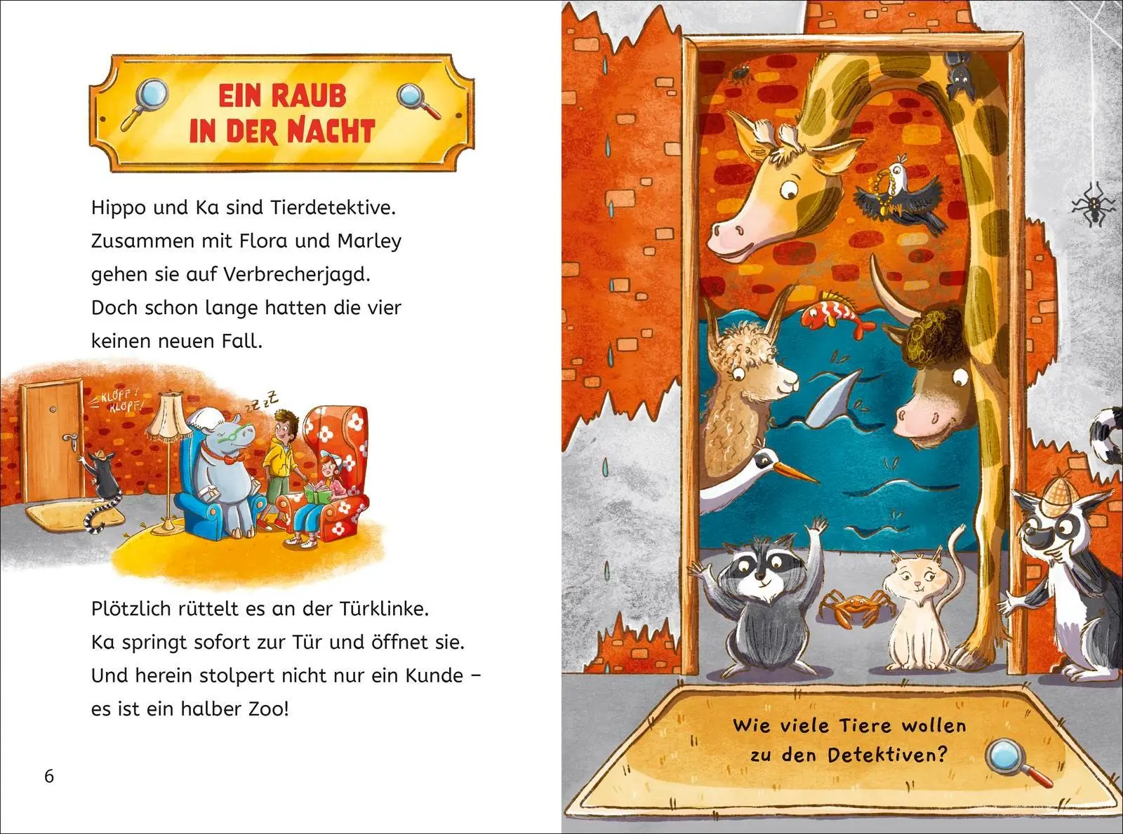 Bild: 9783737373494 | Tierdetektive Hippo &amp; Ka - Wer hat das Katzengold stibitzt? | Thilo