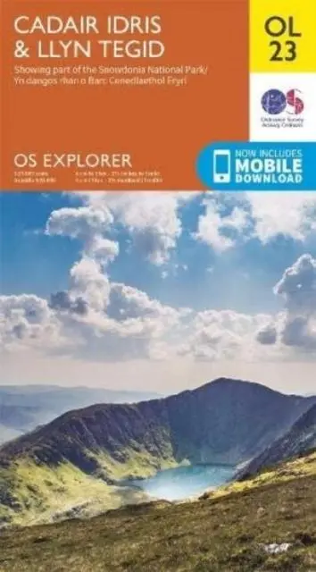 Cover: 9780319263594 | Cadair Idris &amp; Llyn Tegid | (Land-)Karte | Karte/Landkarte | Englisch