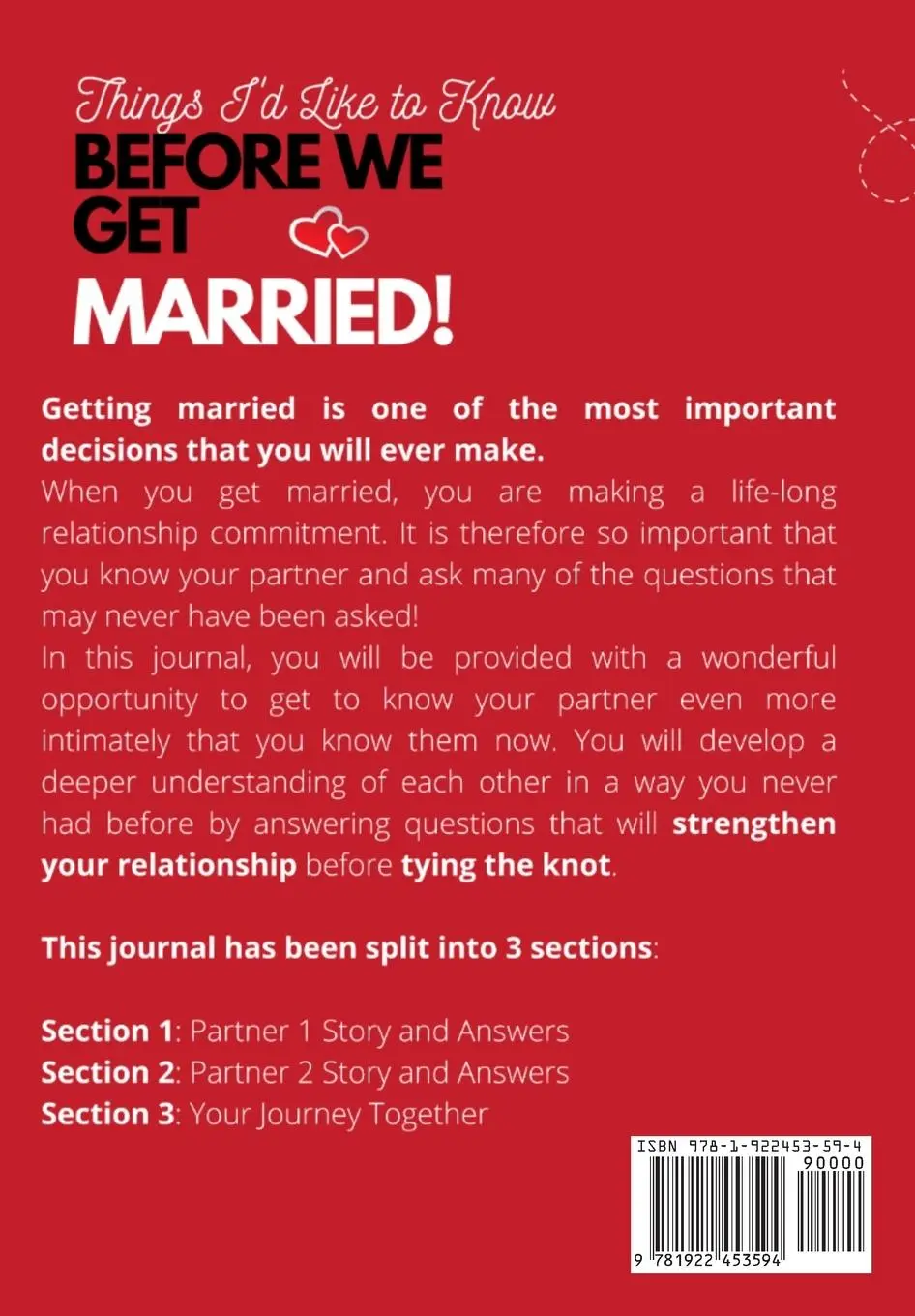 Rückseite: 9781922453594 | Things I'd Like to Know Before We Get Married | Group (u. a.) | Buch