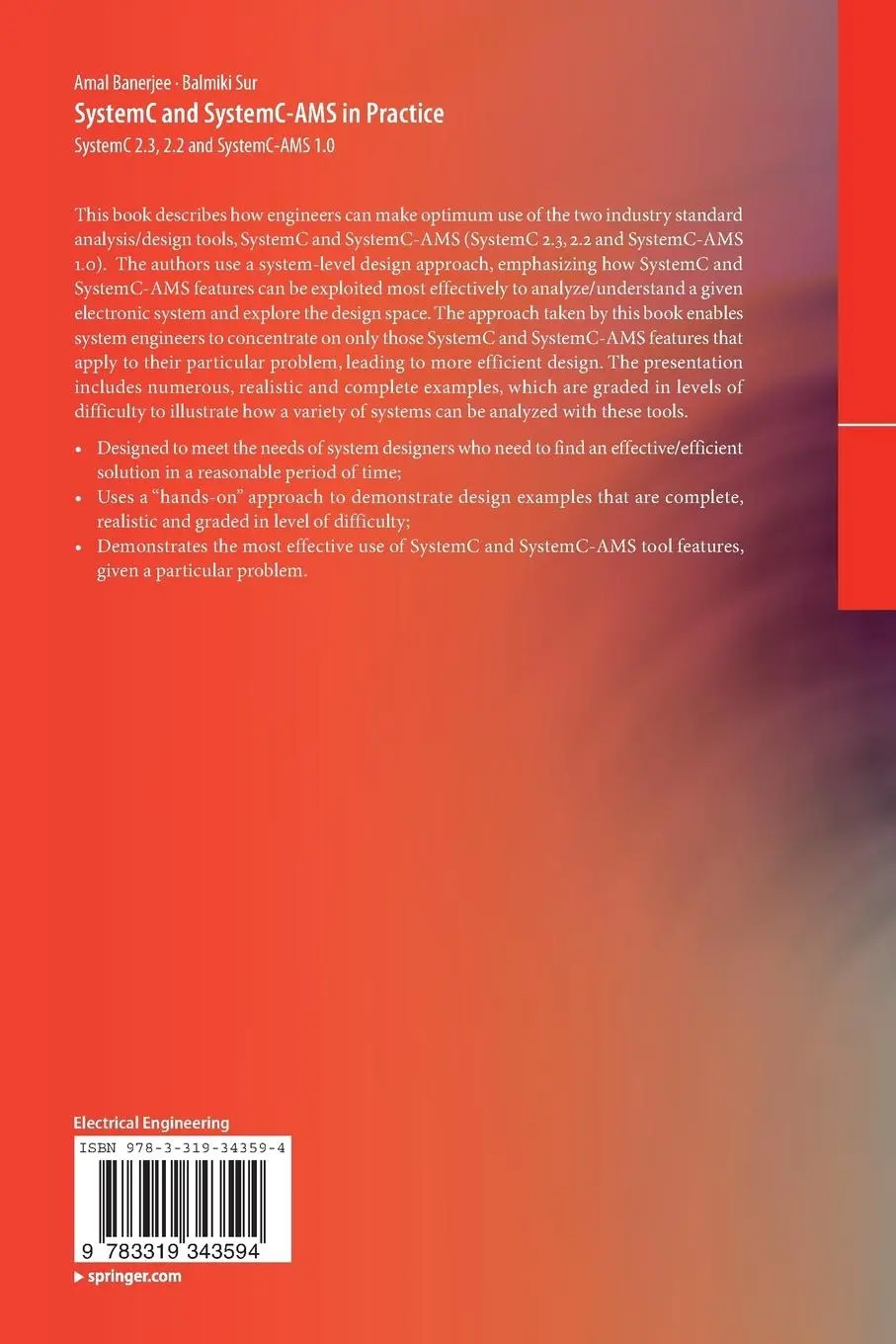 Rückseite: 9783319343594 | SystemC and SystemC-AMS in Practice | Balmiki Sur (u. a.) | Buch | ix