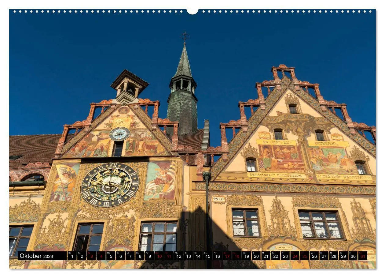 Bild: 9783457883594 | Ulm (Wandkalender 2026 DIN A2 quer), CALVENDO Monatskalender | Deutsch