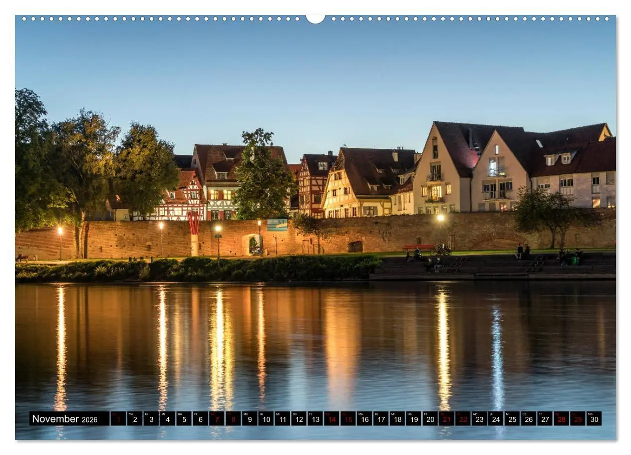 Bild: 9783457883594 | Ulm (Wandkalender 2026 DIN A2 quer), CALVENDO Monatskalender | Deutsch
