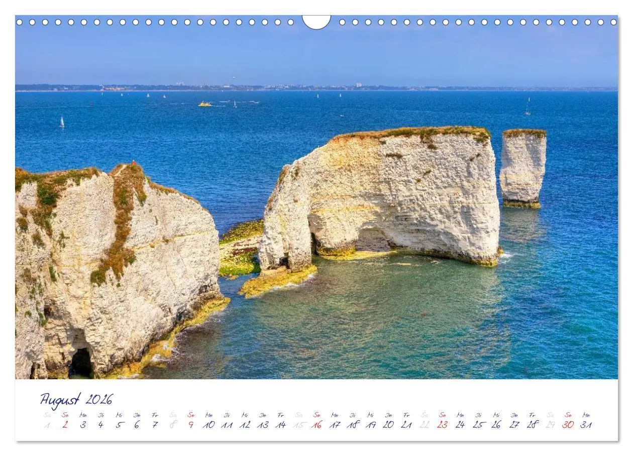 Bild: 9783457953594 | Jurassic Küste - Südengland (Wandkalender 2026 DIN A3 quer),...