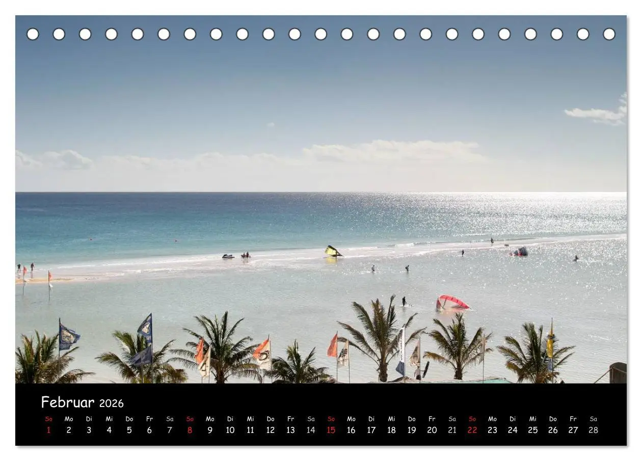 Bild: 9783516113594 | Kitesurfen - Faszination auf dem Wasser (Tischkalender 2026 DIN A5...