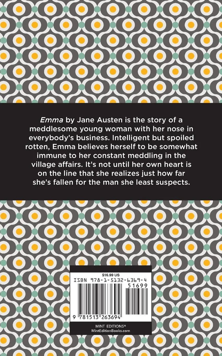 Rückseite: 9781513263694 | Emma | Jane Austen | Taschenbuch | Kartoniert / Broschiert | Englisch