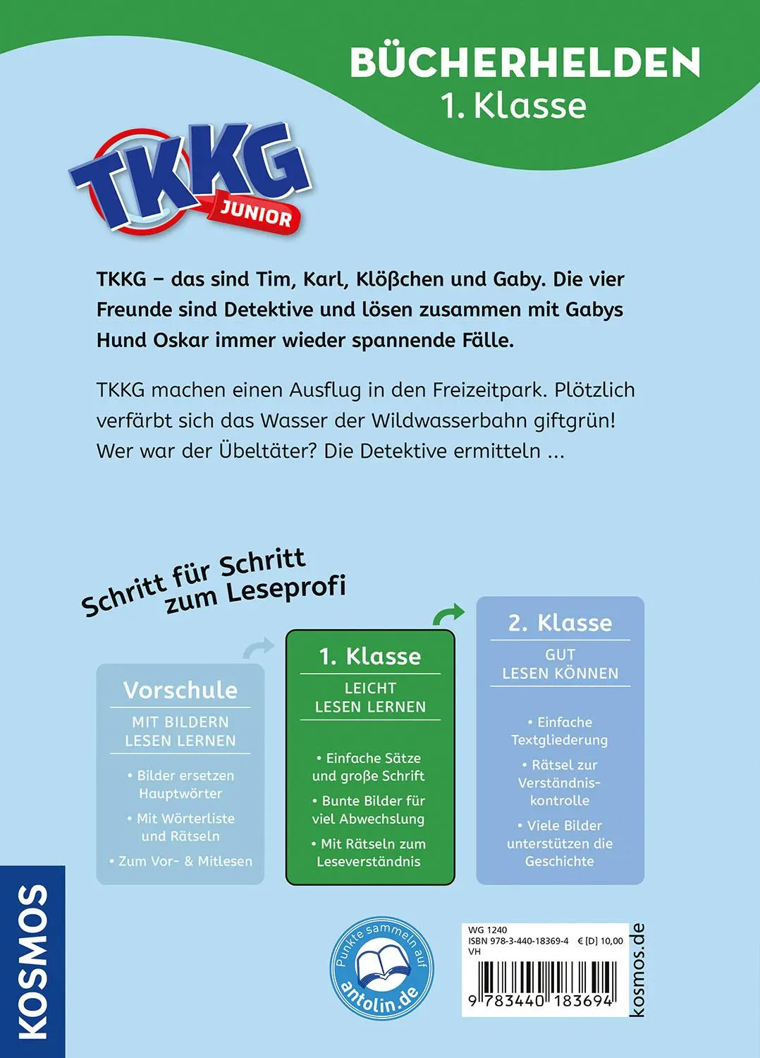 Bild: 9783440183694 | TKKG Junior, Bücherhelden 1. Klasse, Tatort Freizeitpark | Vogel