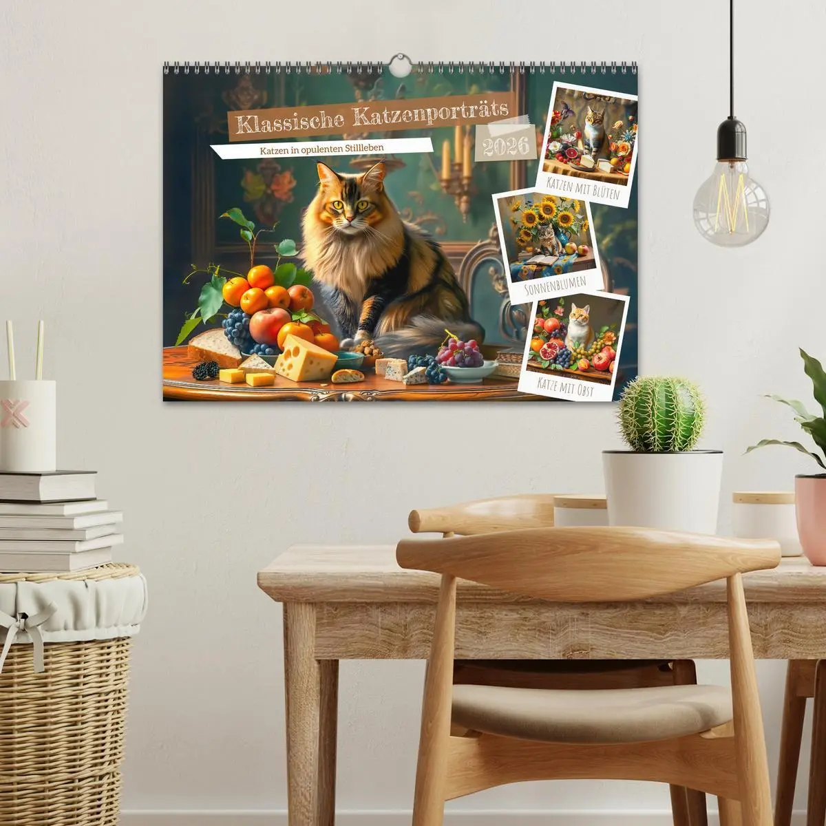 Bild: 9783457253694 | Klassische Katzenporträts - Katzen in opulenten Stillleben...