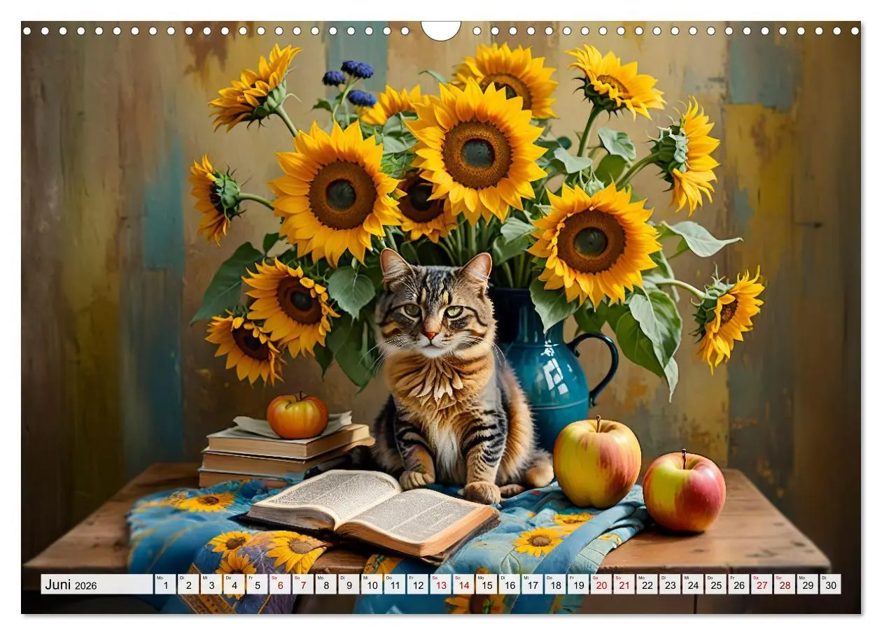 Bild: 9783457253694 | Klassische Katzenporträts - Katzen in opulenten Stillleben...