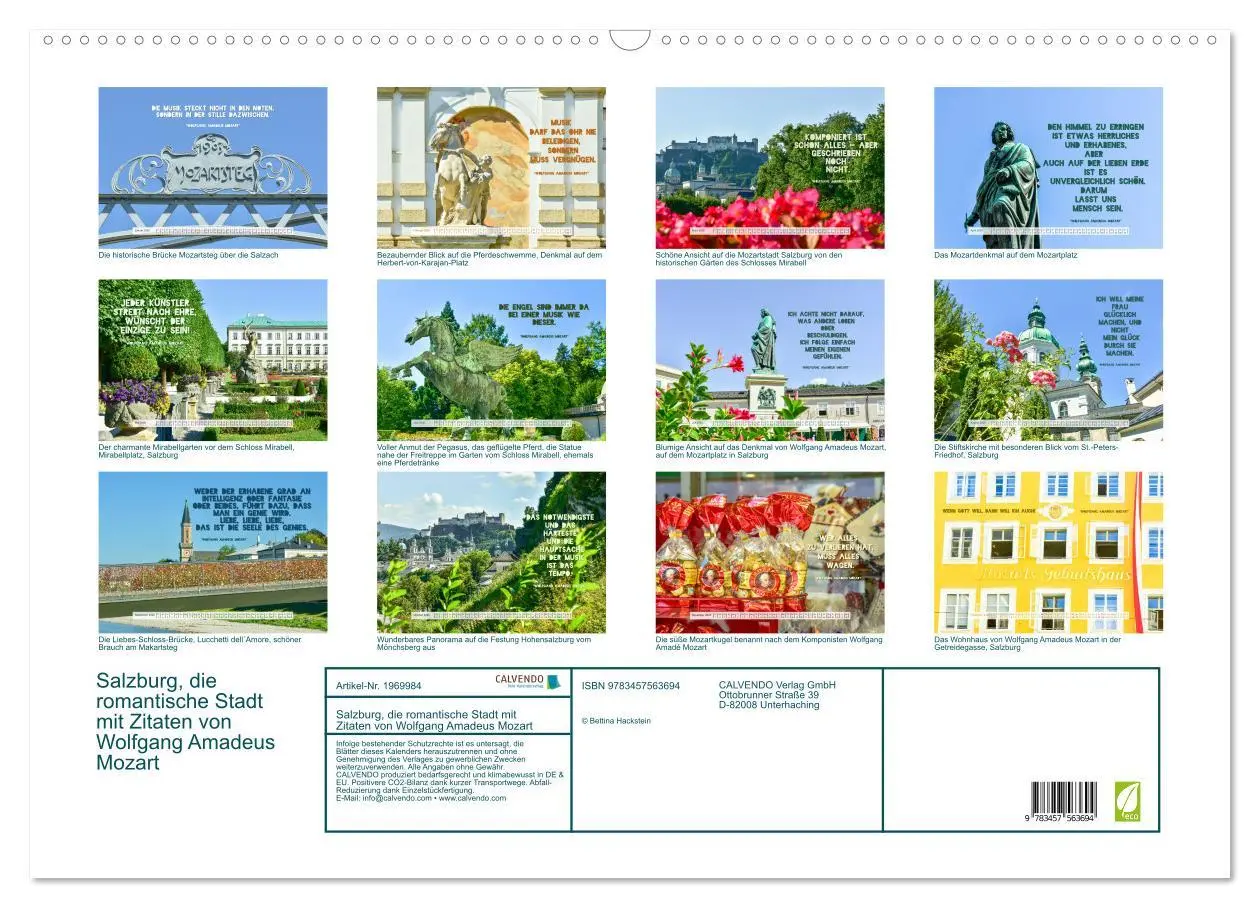 Bild: 9783457563694 | Salzburg, die romantische Stadt mit Zitaten von Wolfgang Amadeus...
