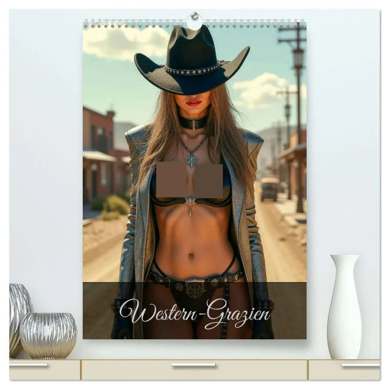 Cover: 9783516413694 | Western-Grazien (hochwertiger Premium Wandkalender 2026 DIN A2...
