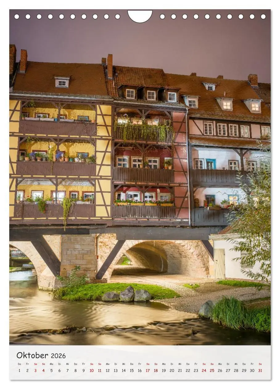 Bild: 9783516583694 | Erfurt - Zwischen Dom und Krämerbrücke (Wandkalender 2026 DIN A4...