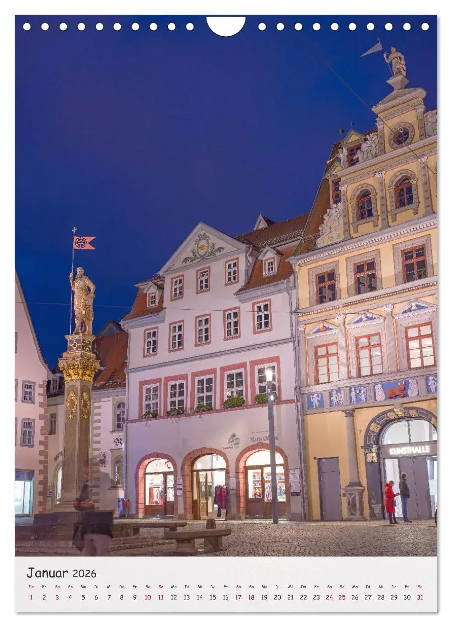 Bild: 9783516583694 | Erfurt - Zwischen Dom und Krämerbrücke (Wandkalender 2026 DIN A4...