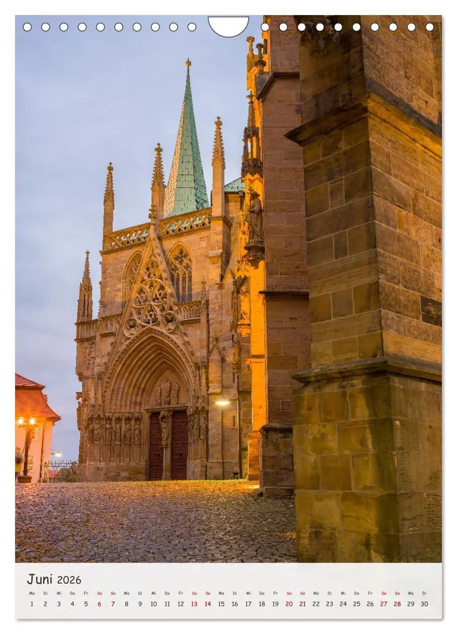 Bild: 9783516583694 | Erfurt - Zwischen Dom und Krämerbrücke (Wandkalender 2026 DIN A4...