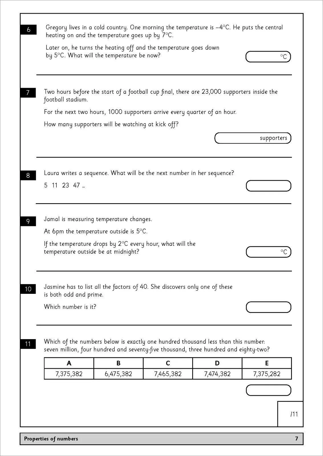 Bild: 9781407183794 | 11+ Mathematics Practice and Assessment for the CEM Test Ages 10-11