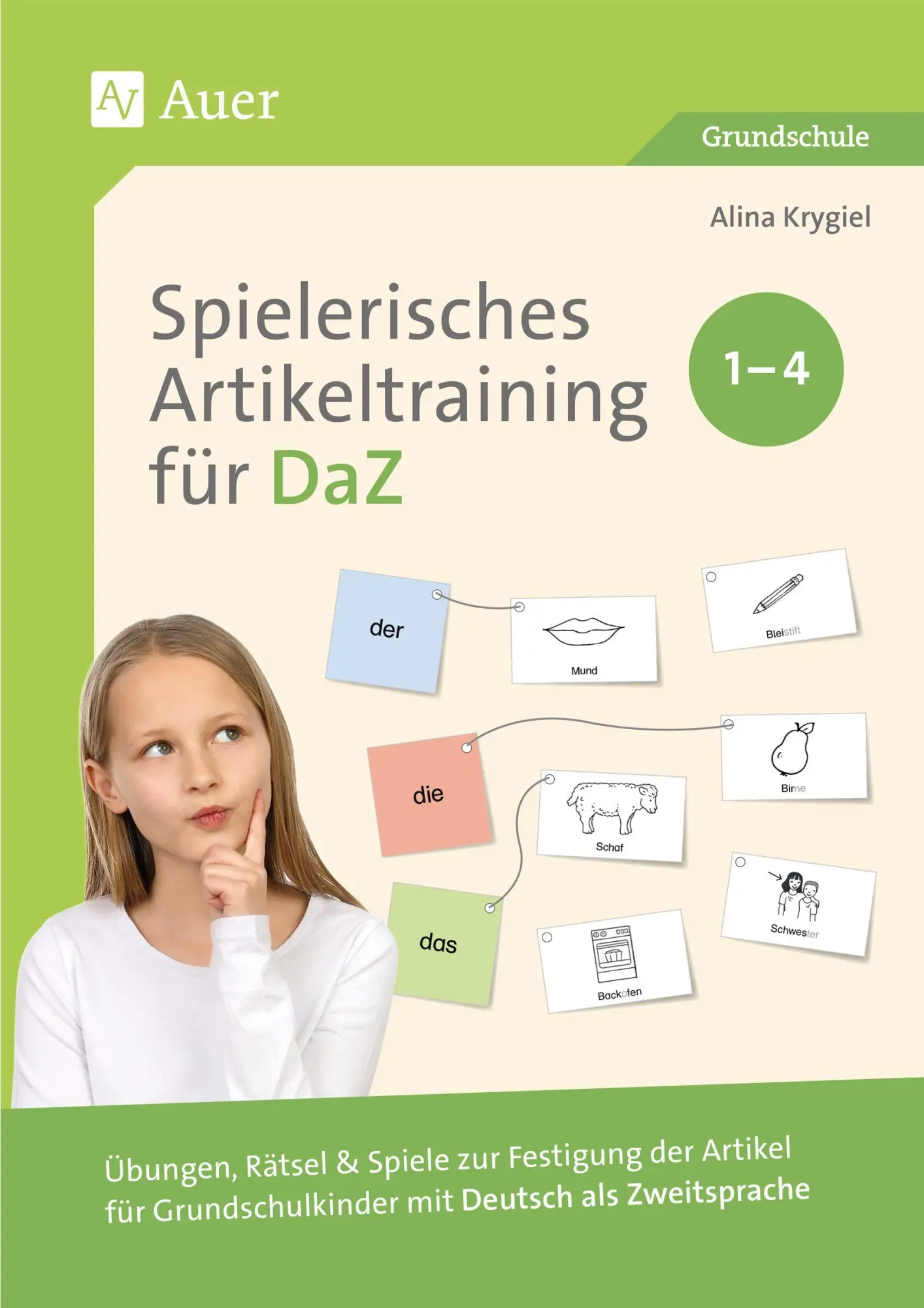 Cover: 9783403093794 | Spielerisches Artikeltraining für DaZ - Klasse 1-4 | Alina Mainczyk