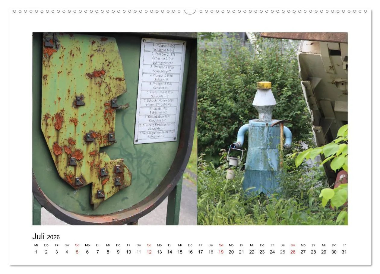 Bild: 9783457933794 | Zeche Prosper-Haniel Bottrop (Wandkalender 2026 DIN A2 quer),...