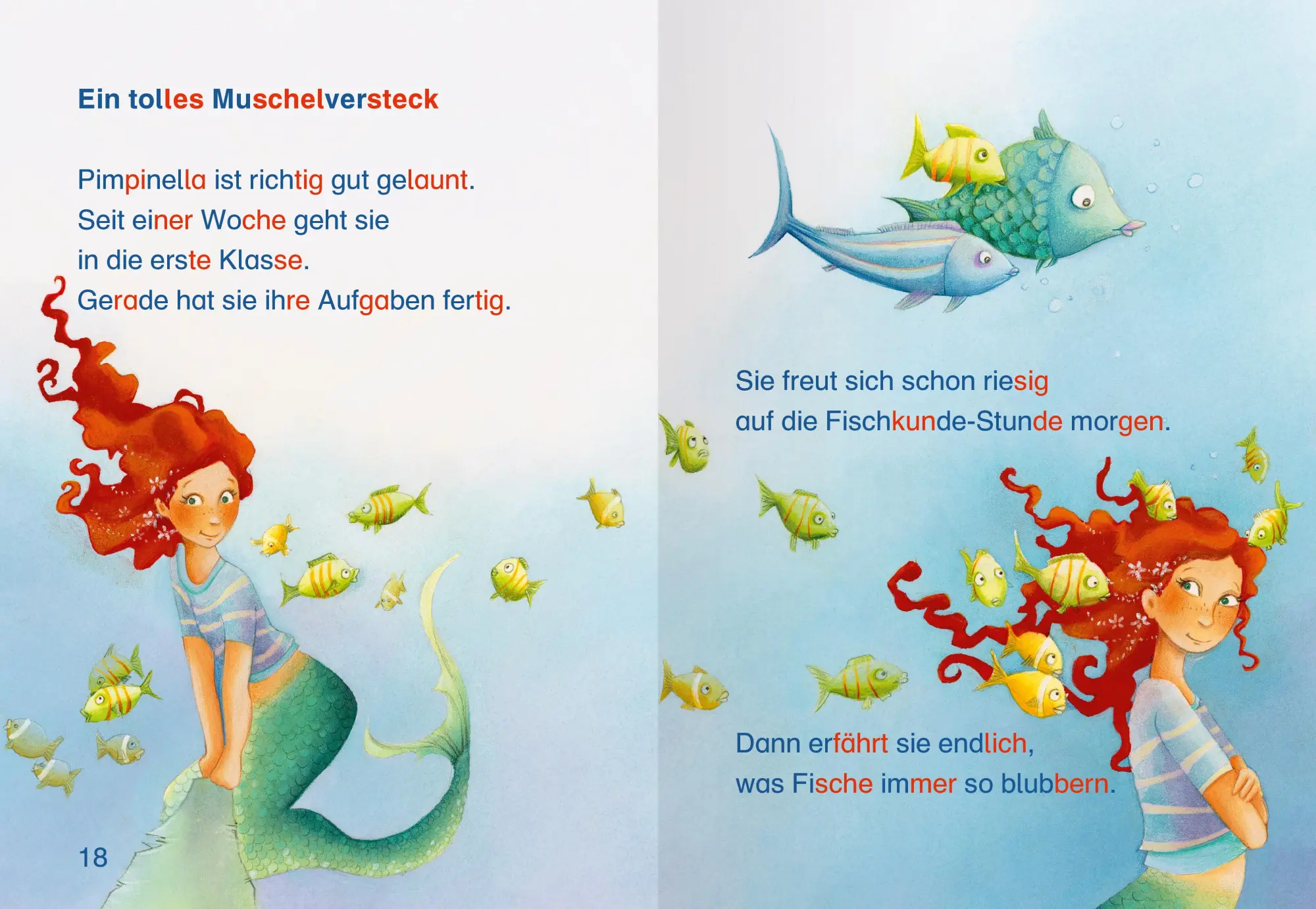 Bild: 9783473463794 | Leserabe Sonderausgaben - Geschichten von Meermädchen - Silbe für...