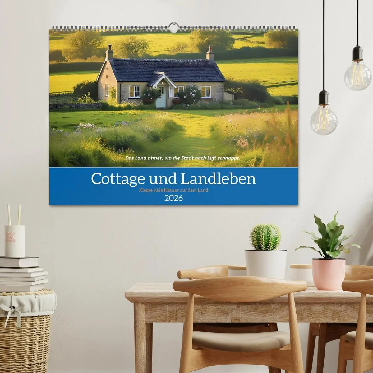 Bild: 9783516643794 | Cottage und Landleben (Wandkalender 2026 DIN A2 quer), CALVENDO...