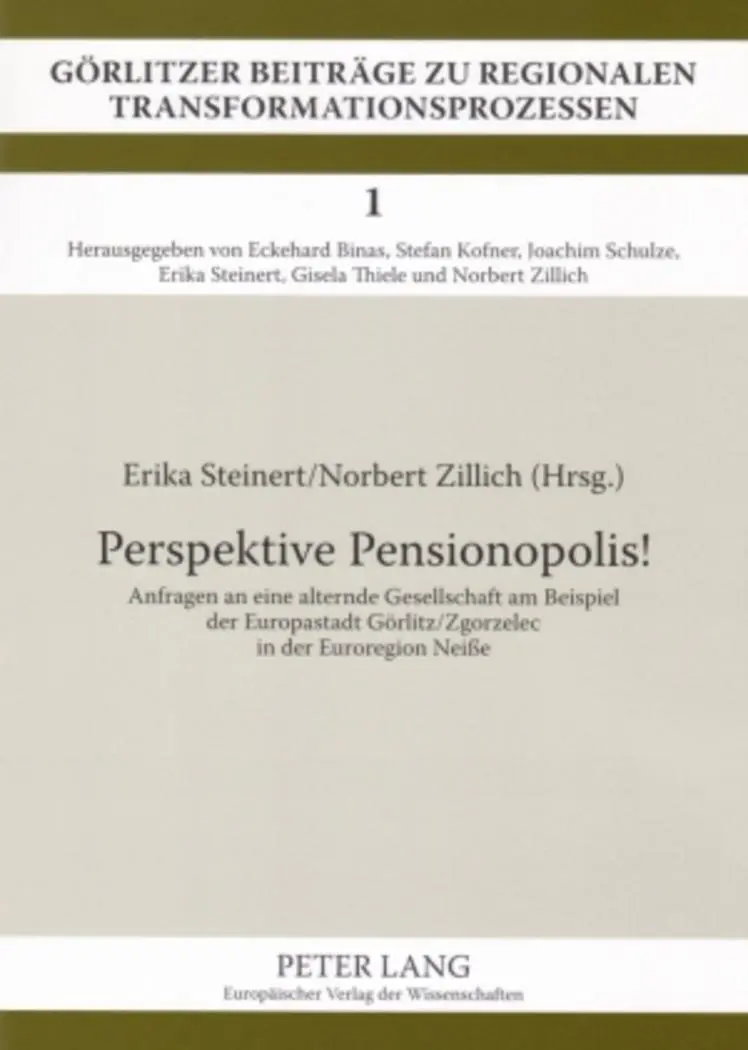 Cover: 9783631553794 | Perspektive Pensionopolis! | Norbert Zillich (u. a.) | Taschenbuch