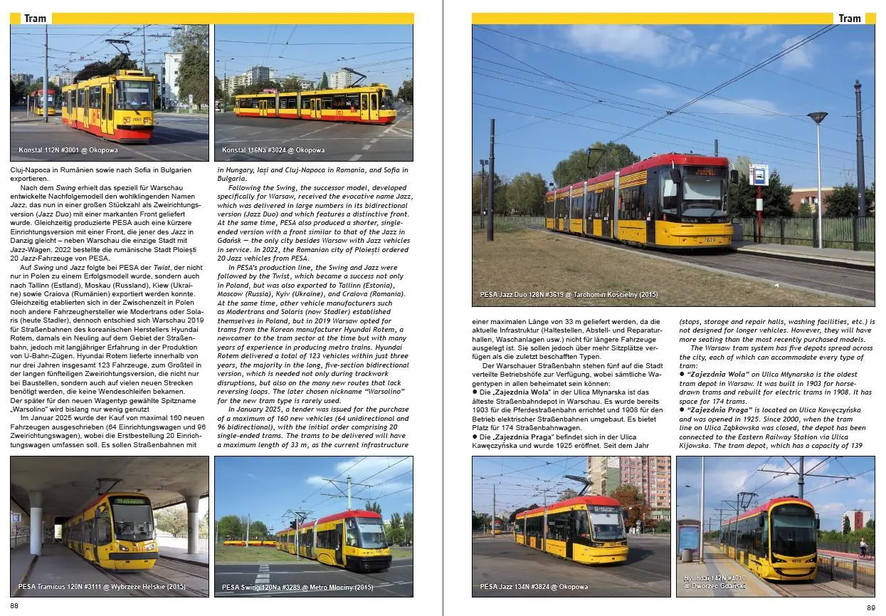Bild: 9783936573794 | U-Bahn, S-Bahn &amp; Tram in Warszawa | Robert Schwandl | Taschenbuch
